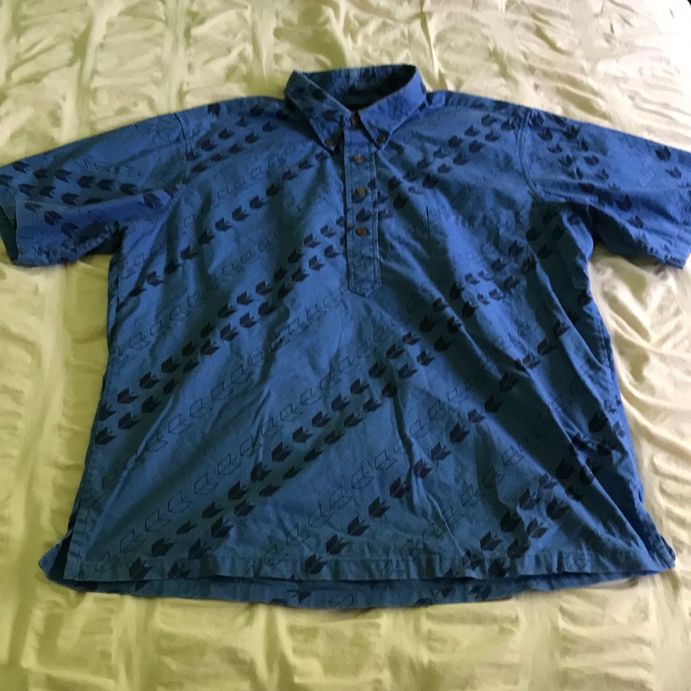Sig Zane aloha shirt Blue XL